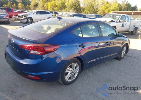 2019 Hyundai Elantra Sel from USA, damaged, VIN 5NPD84LF8KH486497